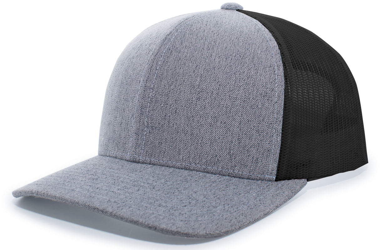 Heather Trucker Snapback Cap
