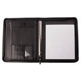 Vegan Leather Ring Binder w/Card Slots