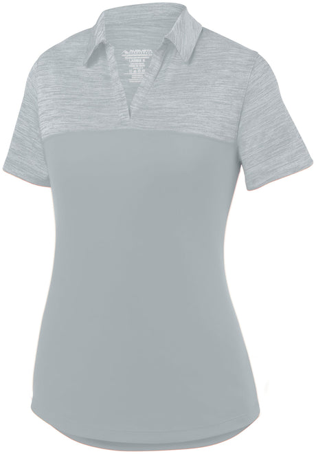Ladies Shadow Tonal Heather Polo