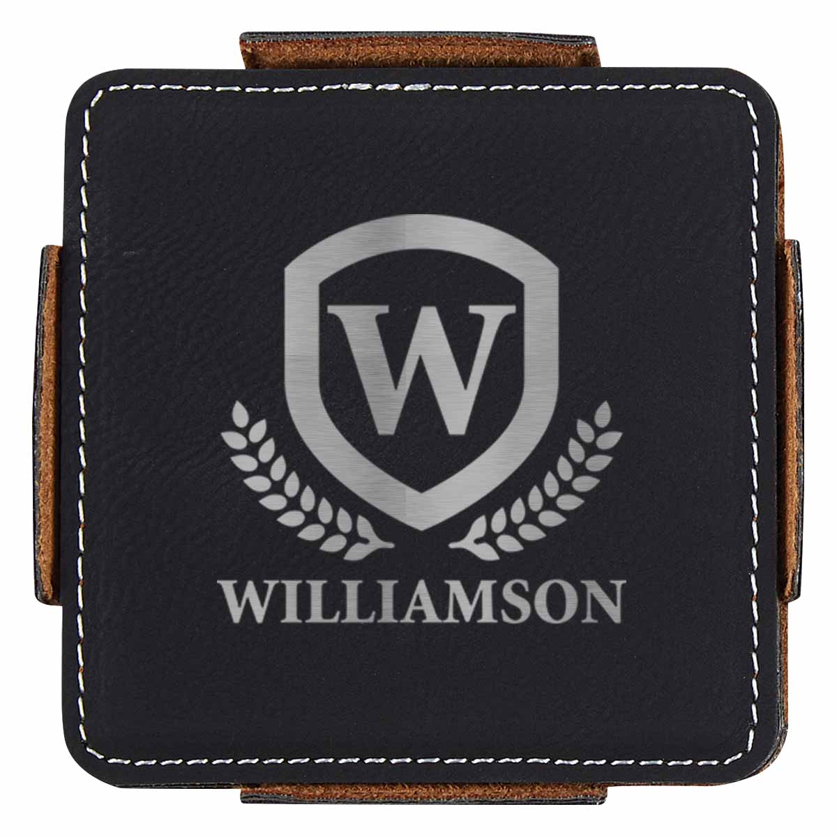 4-piece Coaster Set With Holder