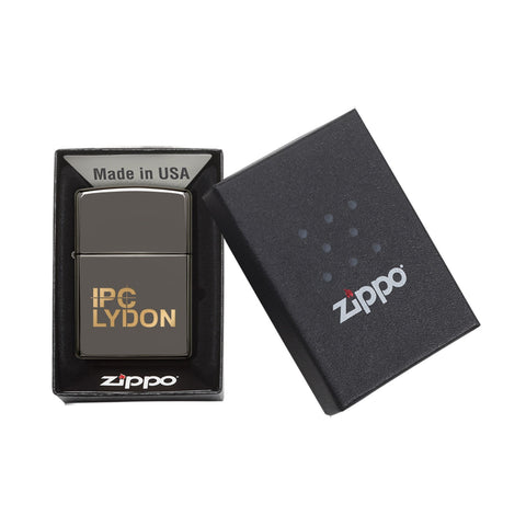 High Polish Classic Black Ice® Zippo® Windproof Lighter