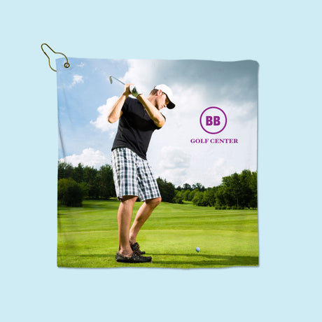 Sublimated Golf Towel 16"x16"
