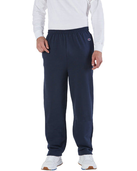 Champion Adult Powerblend® Open-Bottom Fleece Pant with Pockets