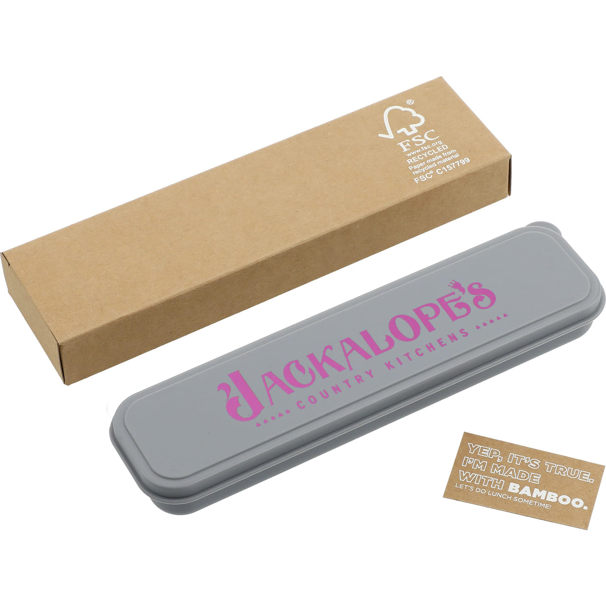 Bamboo Fiber Cutlery Set