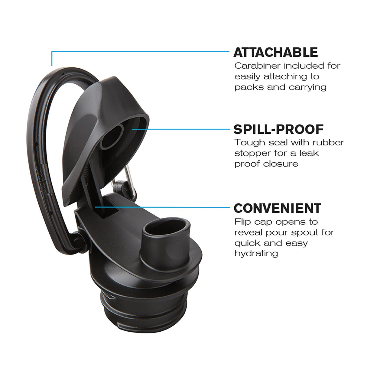 Vapur® Solids Folding Anti-Bottle .7L