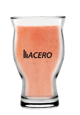 Halle 16.75oz clear glass stacking craft pilsner