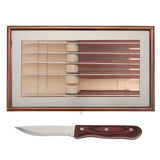 Manchurian Ash 6-Piece Steak Knife Set