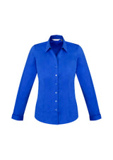 Ladies' Monaco Long Sleeve French Style Cotton Stretch Shirt