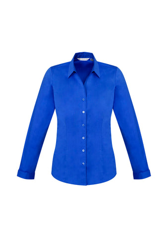 Ladies' Monaco Long Sleeve French Style Cotton Stretch Shirt