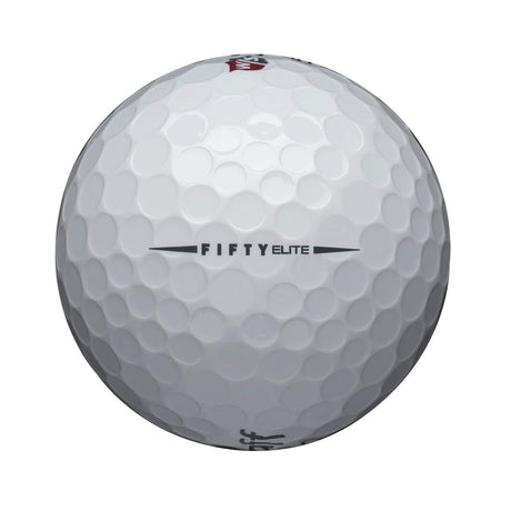 Wilson Staff® Fifty Elite White Golf Balls (1 Dozen)