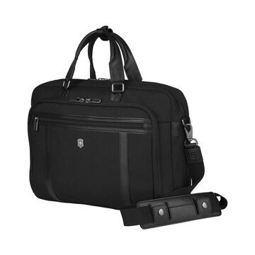 15'' Werks Pro CORDURA® Black Laptop Brief