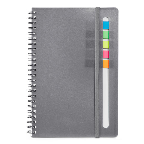 Semester Spiral Notebook w/Sticky Flags