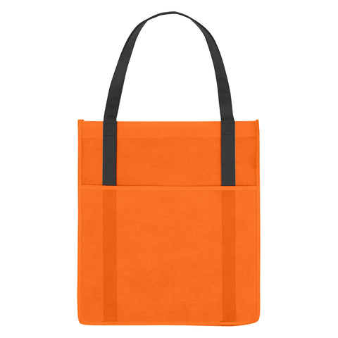 000425 Non-woven Shopper's Pocket Tote Bag