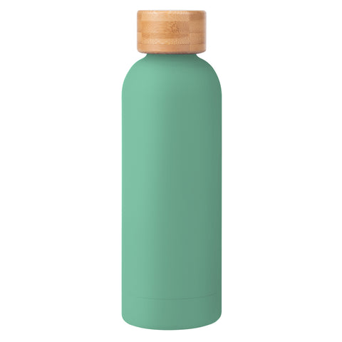17 Oz. Blair Stainless Steel Bottle With Bamboo Lid