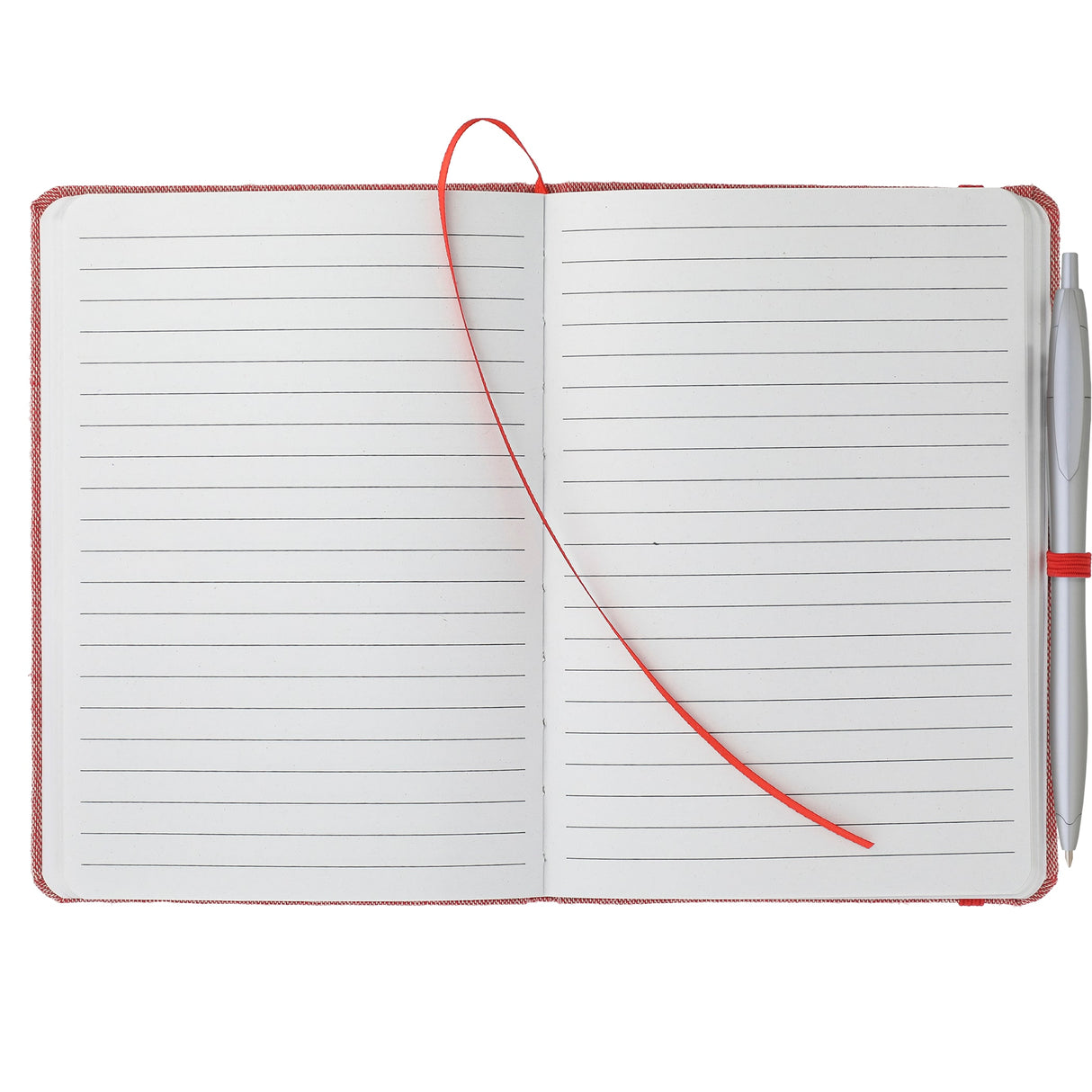 5" x 7" FSC® Mix Recycled Cotton Bound Notebook