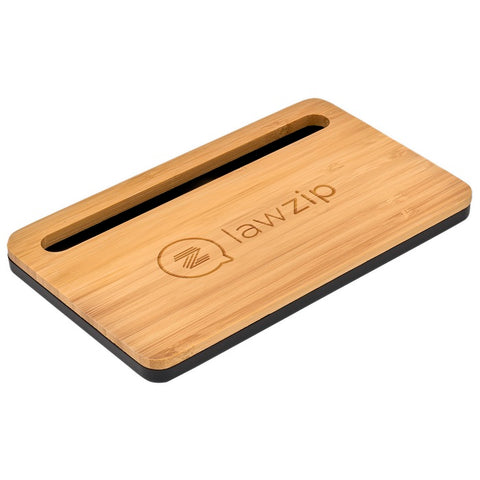 5W Bamboo Desktop Wireless Charger