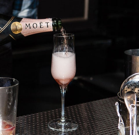 Bormioli Rocco Electra Champagne 7.75oz stemmed crystal flute