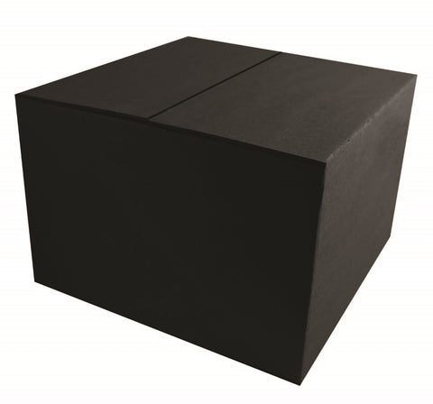 ~Square Mini 10.5oz glass Set of 4 in a Midnight gift box