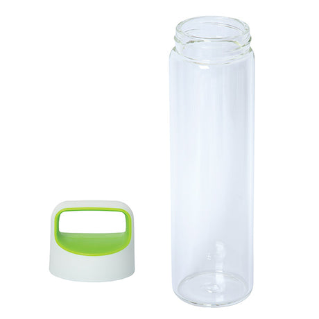 600 Ml. (20 Fl. Oz.) Glass Water Bottle
