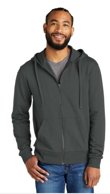 Allmade Unisex French Terry Full-Zip Hoodie