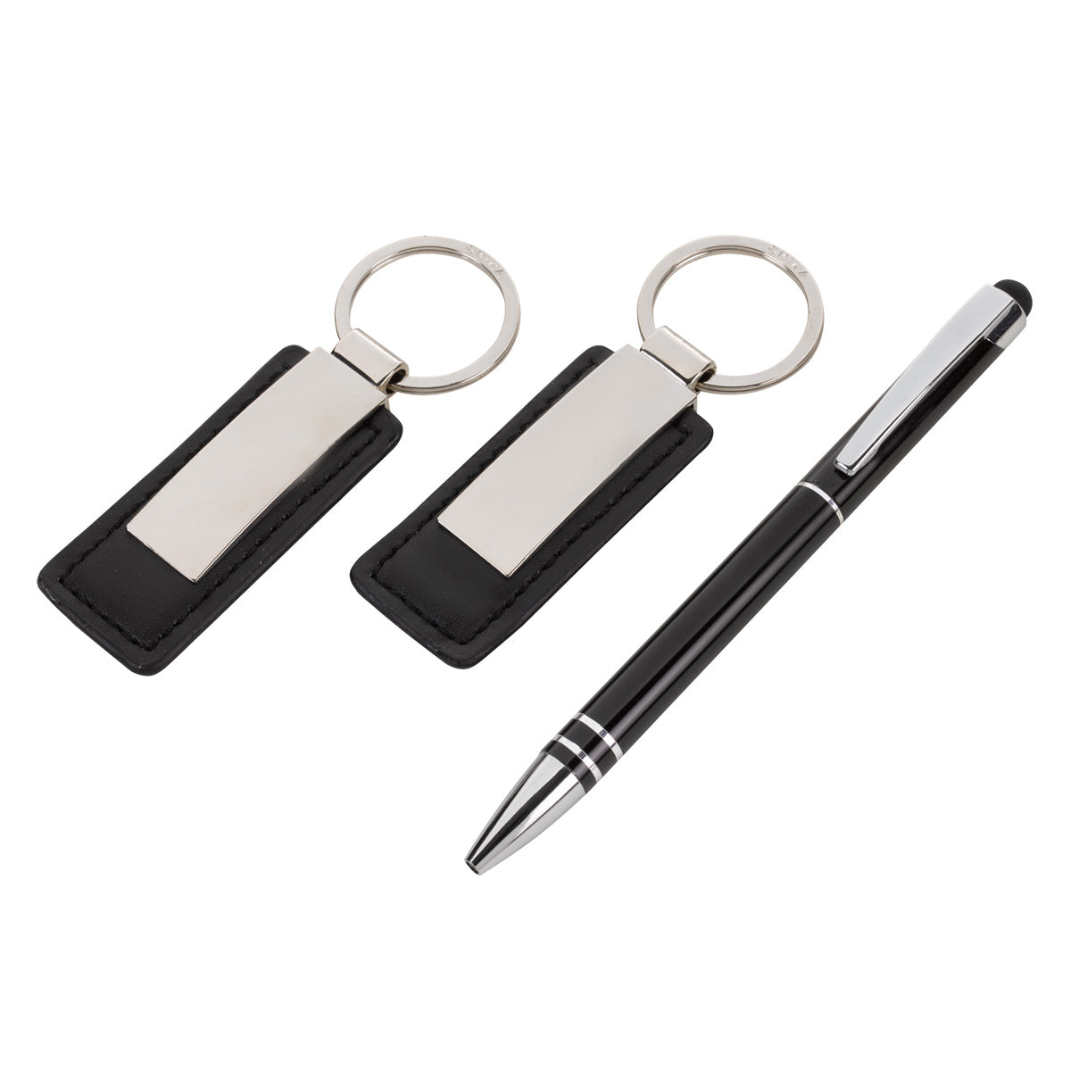 Baldwin Stylus Pen And Leatherette Key Tag Box Set