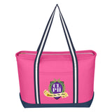 Large Cotton Canvas Admiral Tote Bag