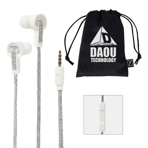 Krypton Wired Earbuds With Pouch