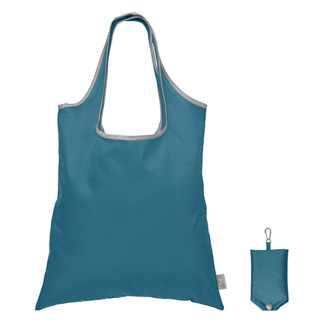 Santorini RPET - Recycled Foldaway Shopping Tote Bag