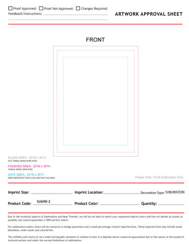 Team Blanket in Plush and cozy Mink Flannel Fleece, 30x40, Baby Blanket, Sublimated edge to edge