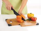 Bamboo Cutting Board with Knife