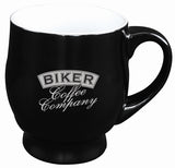 Black 2TONE black/white 16oz mug