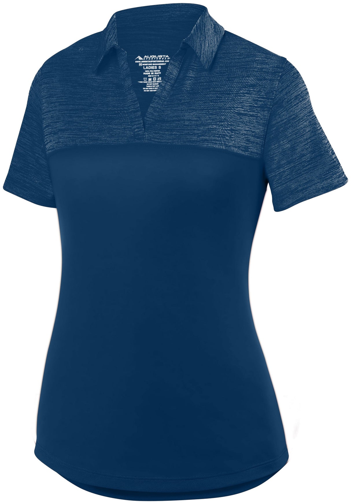 Ladies Shadow Tonal Heather Polo