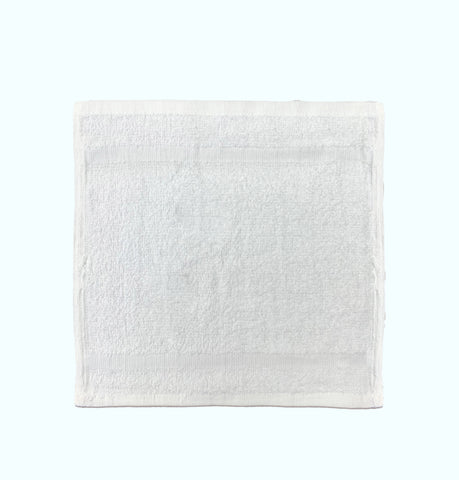 100% Cotton Face Cloth 12X12