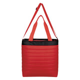 Quilted Slim Line Cooler Tote Bag