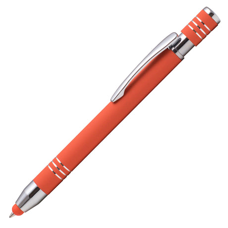 Marin Softy w/ Stylus - Laser Engraved - Metal Pen