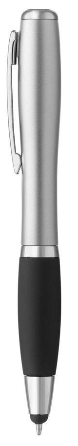 Curvaceous Stylus Ballpoint With Light Pen
