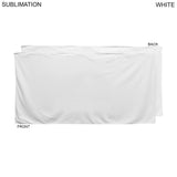 Plush and Soft Velour Terry Cotton Blend Beach Towel, 30x60, Sublimated Graphics Edge to Edge