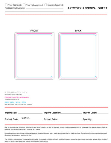 Ultra Soft and Smooth 2-Tone Microfleece Blanket, 50x60, Sublimated Edge to Edge 2 sides