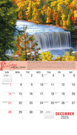 Galleria Wall Calendar 2025 Living Healthy