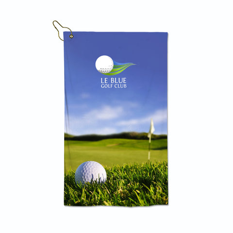 Sublimated Microfiber Golf Towel 15