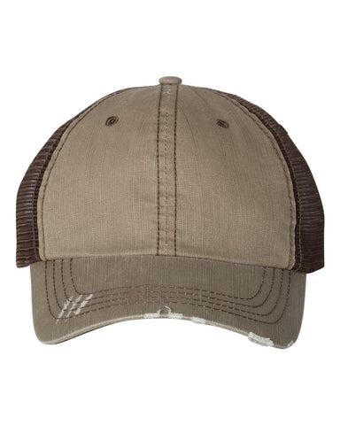 Mega Cap™ Herringbone Trucker Cap