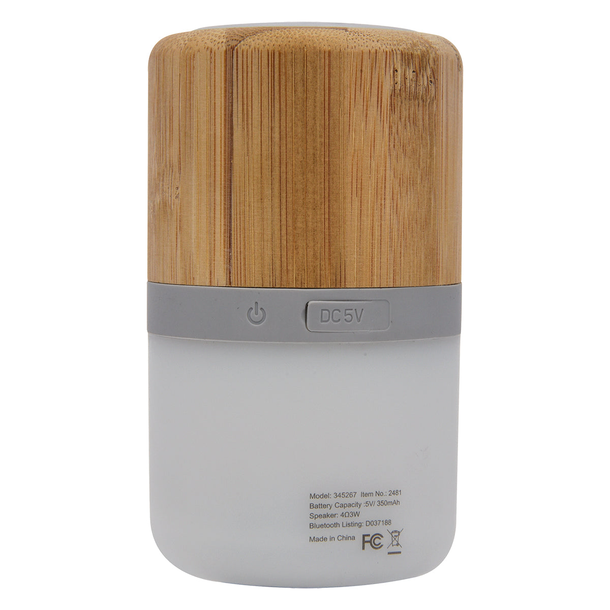 Bamboo Wireless Light Up Speaker