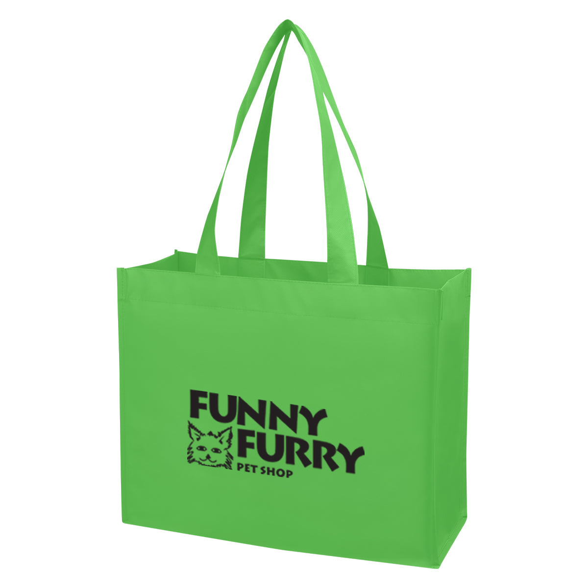 Matte Laminated Non-woven Shopper Tote Bag