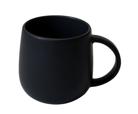 Berkeley 18oz matte black ceramic mug in Ripple box