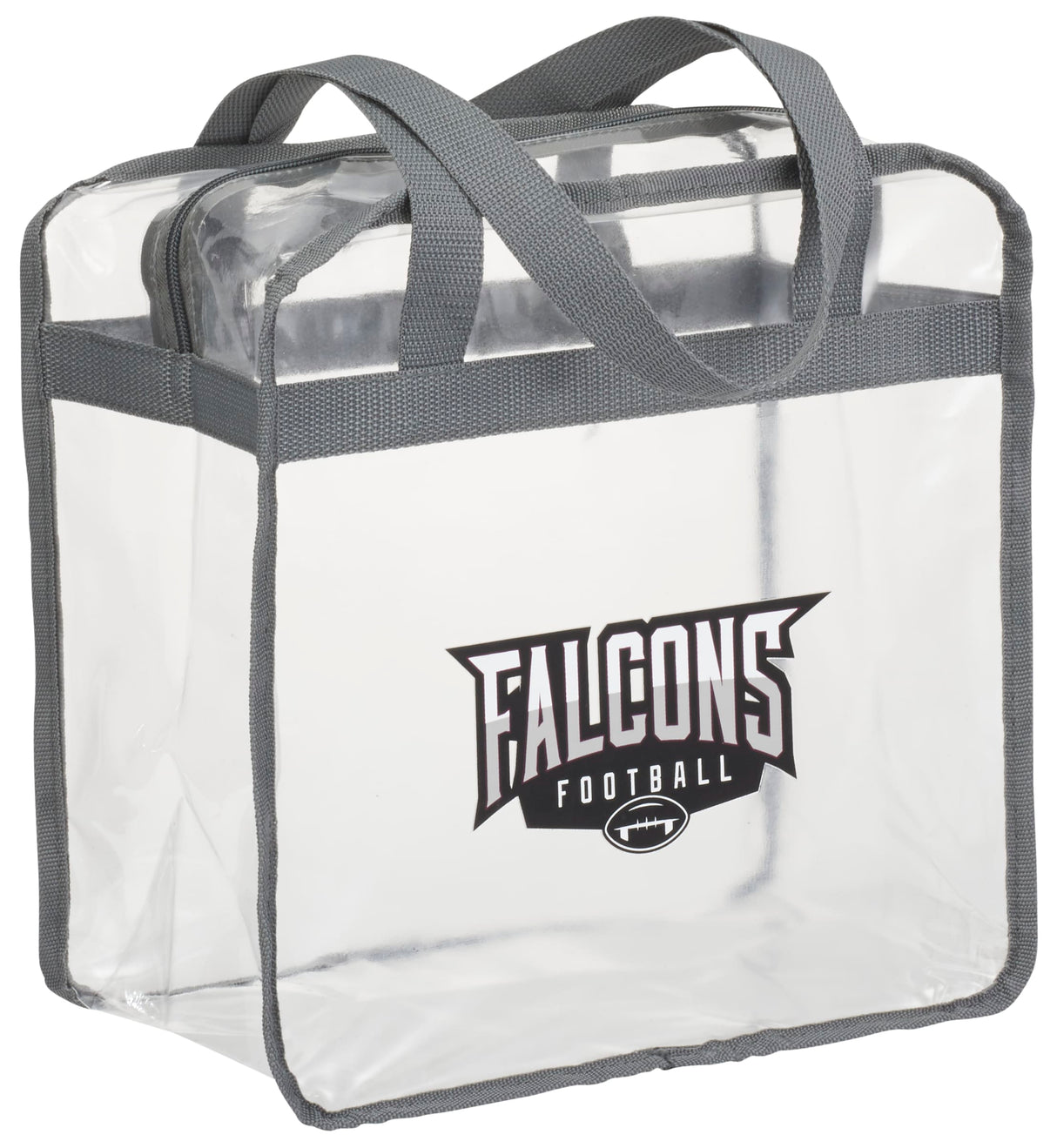 Game Day Clear Zippered Safety Tote