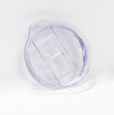 Sidley 30oz double wall stainless steel mug with push on lid, stainless steel