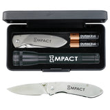 Mini Maglite® With Buck® "Nobleman" Knife