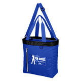 Quilted Slim Line Cooler Tote Bag