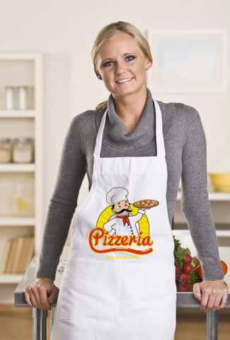 100% Spun Polyester Full Length Sublimated Apron