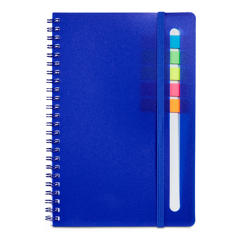 Semester Spiral Notebook w/Sticky Flags